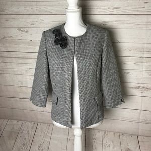 Perceptions New York Florals Blazer Sz 12